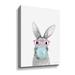 Trinx Bubble Gum Bunny Gallery Wrapped Canvas Metal in Blue/Gray/Pink | 32 H x 24 W in | Wayfair 564F9B31004D4B2CA39034D36738DCFD