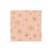 Mercer41 Jacqueline Maldonado Snowflakes Gold Peach Art Print - Square Paper in Pink | 20 H x 20 W in | Wayfair 59F8254479EC41269BB706729FF1FA76