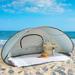 Wakeman Pop Up Beach Tent - Sun Shelter w/ UV Protection, Ventilation, & Water, Wind Resistance Fiberglass | 40 H x 46 W x 88 D in | Wayfair