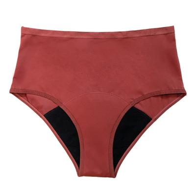 MYLILY - Periodenunterwäsche - High Waist Hagebuttenrot 1 ct Dunkelrot