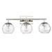 Acclaim Lighting Mackenzie 26 Inch 3 Light Bath Vanity Light - IN40049PN