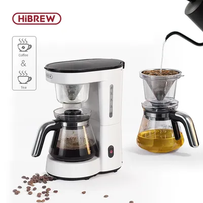 Machine à café goutte à goutte Hiinvasive W 3 en 1 cafetière théière en verre théière chaude