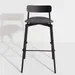 Petite Friture Fromme Outdoor Metal Bar Stool - M0810401