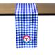 Texas Rangers Buffalo Check Table Runner