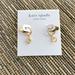 Kate Spade Jewelry | Kate Spade Shining Spade Mini Hoop Earrings Gold | Color: Gold | Size: Os