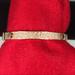 Michael Kors Jewelry | Michael Kors Crystal Rose Gold Tone Bangle Bracelet | Color: Gold/White | Size: Os