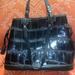 Dooney & Bourke Bags | Dooney And Bourke Croc Embossed Tote | Color: Black | Size: Os