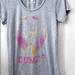 Disney Tops | 2x Disney Parks Nwot Dumbo T-Shirt With Foil Detail Lightweight Oversized | Color: Gray | Size: 2x