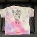 Gucci Shirts & Tops | Gucci Tie Dye Baby T-Shirt (6-9months) | Color: Pink/Purple | Size: 6-9mb