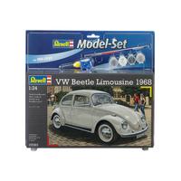Modellbausatz REVELL VW Beetle Limousine 68 Modellbausätze weiß Kinder Modellbausätze