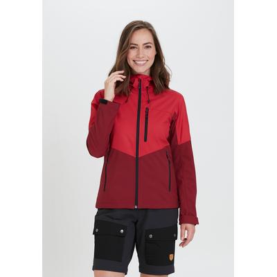 Softshelljacke WHISTLER "Rosea", Damen, Gr. 42, rot (4223 rococco rot), 100% Polyester, mehrfarbig, casual, normal, ohne Ausschnitt, Langarm, Jacken, aus wind- und wasserdichtem Funktionsmaterial Image