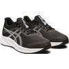 Laufschuh ASICS "PATRIOT 13 GS", Gr. 39, silber (schwarz, silberfarben), Textil, sportlich, Schuhe