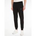 Sweathose CALVIN KLEIN "MICRO LOGO JOGGER" Gr. M, N-Gr, schwarz Herren Hosen Sweathosen