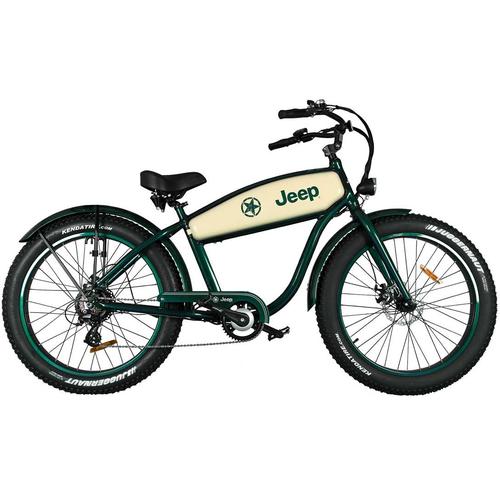 "E-Bike JEEP E-BIKES ""CR 7004"" E-Bikes grün"