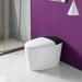 WFSHOP 0.9 GPF Elongated One-Piece Toilet (Seat Included) in White | 17.32 H x 16.54 W x 26.77 D in | Wayfair lyourlyn_3