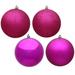 The Holiday Aisle® 32ct Shiny Shatterproof Christmas Ball Ornaments Plastic in Pink | Wayfair C124961F2FAC4A598411BA27712D4E9B