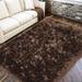 Brown 60 x 36 x 3 in Area Rug - Mercer41 Rectangle Dobilas Machine Tufted Faux Fur Area Rug in Faux Fur | 60 H x 36 W x 3 D in | Wayfair