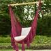 Dakota Fields Spreader Bar Hammock Cotton in Gray | 55 H x 39 W x 55 D in | Wayfair 96E1A83EF8034DADB046C351464D22B7