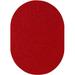 84 x 60 x 0.5 in Area Rug - Ebern Designs Square Yatesha Solid Color Power Loomed Indoor/Outdoor Use Area Rug in Red | Wayfair