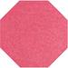 Pink 24 x 24 x 0.5 in Area Rug - Ebern Designs Square Wilniya Solid Color Power Loomed Indoor/Outdoor Use Area Rug in | Wayfair