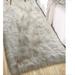 White 48 x 24 x 3 in Area Rug - Mercer41 Rectangle Dorthella Animal Print Machine Tufted Faux Fur Area Rug in Beige Faux Fur | Wayfair