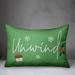 The Holiday Aisle® Debr Unwind Rectangular Lumbar Cushion Polyester/Polyfill blend in Green | 14 H x 20 W x 1.5 D in | Wayfair