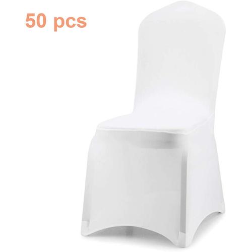 Stuhlhussen 50 Stück Elastische Moderne Beschützer Stuhlhussen, Hochzeit Partys Bankett Deko,