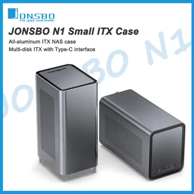 JONSBO-Petit boîtier de stockage pour serveur NAS N1 tout-en-un limitation ITX carte mère PC 5