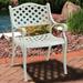 Clihome Outdoor Cast Aluminum Dining Chair (Set of 2)