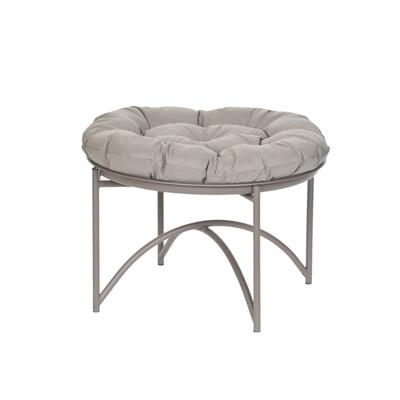 Center Table with foot stool and cushion by Flowerhouse in Sand