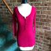 American Eagle Outfitters Tops | Hot Pink American Eagle Light Sweater Top Size Medium | Color: Pink/Red | Size: M