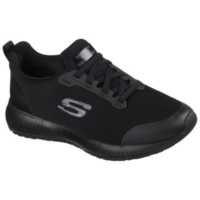 Berufsschuh SKECHERS "SQUAD SR" Gr. 39, schwarz, 39, Textil, Synthetik, Schuhe, Sneaker für Gastronomie & Pflege mit gepolstertem Schaftrand Image