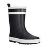 Gummistiefel ZIGZAG, Gr. 29, schwarz-weiß (schwarz, weiß), Gummi, casual, Schuhe, aus hochwertigem Naturkautschuk