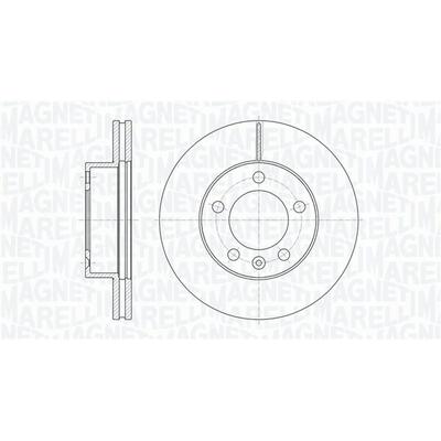 MAGNETI MARELLI Bremsscheibe vorne rechts links innenbelüftet Ø302mm 302mm für RENAULT VAUXHALL NISSAN OPEL 4419359 8660