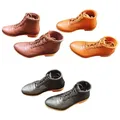 Chaussures basses en cuir pour hommes mini chaussures beurre chaussures à lacets modèle de botte