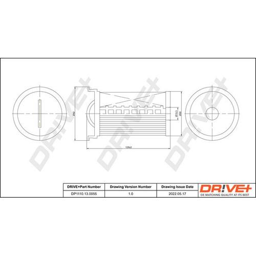 Drive+ Kraftstofffilter für BMW 13322246881 DP1110.13.0055