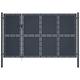 Vidaxl - Cancello di Recinzione in Acciaio 350x175 cm Antracite