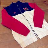 Adidas Jackets & Coats | Adidas Skateboarding X Primitive Jacket Full Zip Up Sweatshirt Men's Size Xl | Color: Blue/Red | Size: Xl