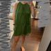 Zara Dresses | Green Zara Mini Dress | Color: Green | Size: M