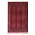 Orientteppich MORGENLAND "Orientteppich - Turkaman rechteckig" Teppiche Gr. B/L: 200 cm x 300 cm, 8 mm, 6 m², 1 St., rot Geknüpfte Teppiche