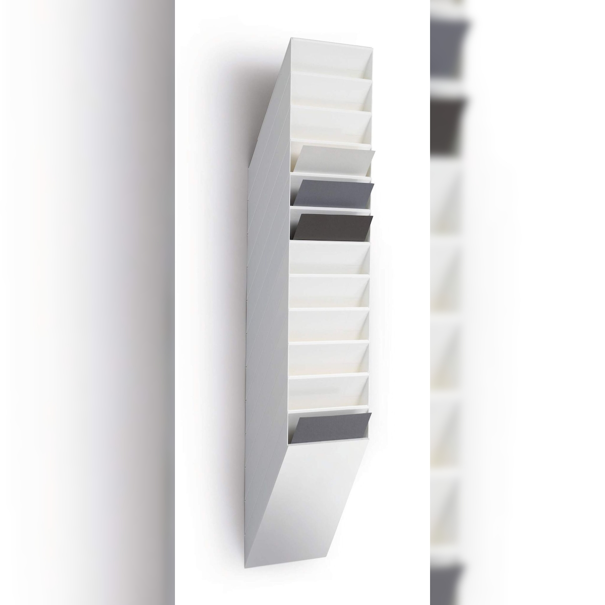 Durable Prospektspenderset A4 ws FLEXIBOXX 12 Fächer Image