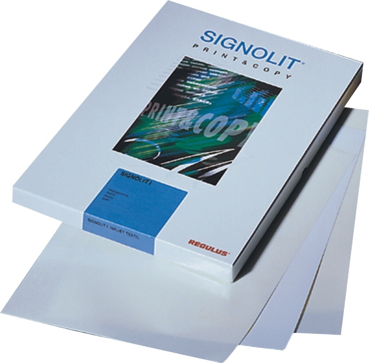 Kopierfolie Signolit SC44 A4 selbstklebend 75my VE=100 Blatt weiß Image