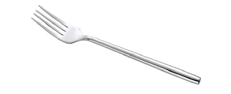 Esmeyer 12 x Menügabel SILKE, Edelstahl 18/0, poliert, geschmiedet, Länge: 19,8 cm.