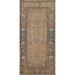Serab Persian Vintage Runner Rug Handmade Wool Carpet - 4'0" x 9'0"