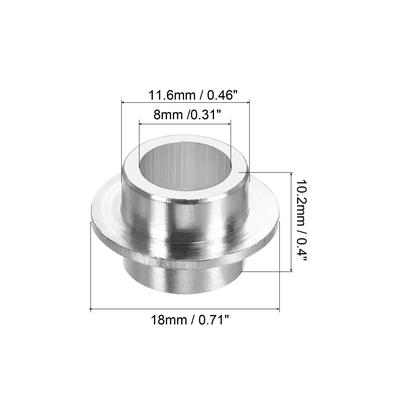 Inline Axle Bushing Spacers, 8 Pack Bearing Spacers Wheel Center