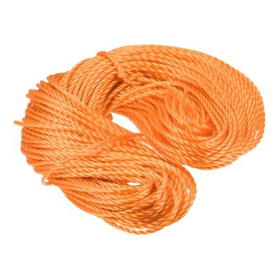 Twisted Nylon Mason Line Orange 50M/164 Feet 4MM Dia for DIY Projects