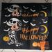 Disney Holiday | Disney Halloween Skeleton Mickey “Happy Halloween” Accent Rug Set | Color: Black/Orange | Size: 20” X 32”