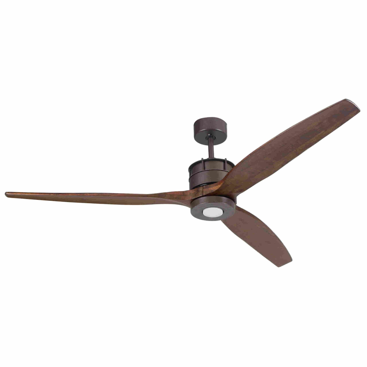 Beacon Energiespar Deckenventilator Airfusion Akmani LED Bronze Holzfarben 152 Image
