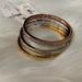 Kate Spade Jewelry | Kate Spade Ring It Up Pave Hinged Bangles Set Of 3 Silver, Gold, Rose Gold | Color: Gold/Silver | Size: Os