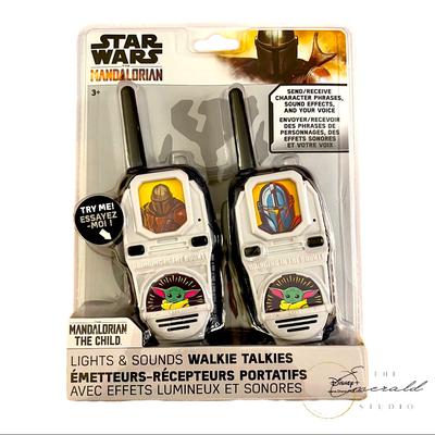 Disney Toys | *New* Star Wars: The Mandalorian Walkie Talkies | Color: Black/Gray | Size: Osb